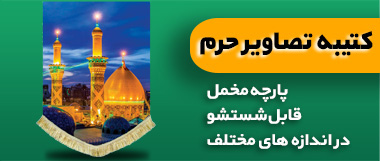 کتیبه مخمل تصاویر حرم امام حسین (ع)